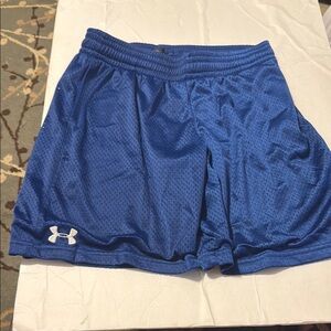 Under Armour Royal Blue Mesh Shorts